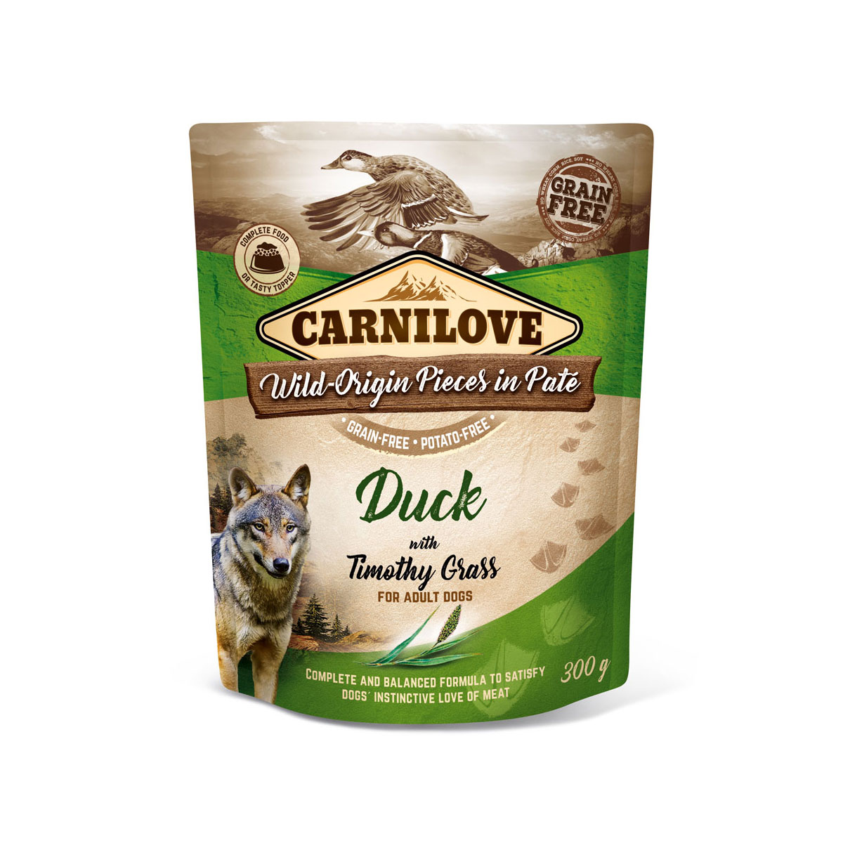 CARNILOVE Paté Ente und Lieschgras 300 g