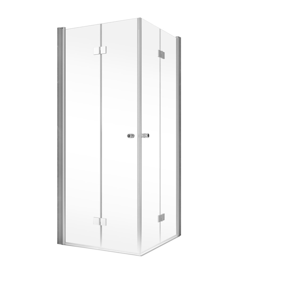 Schulte Eckeinstieg Garant 2.0 Drehfalttür 90 x 90 x 200 cm