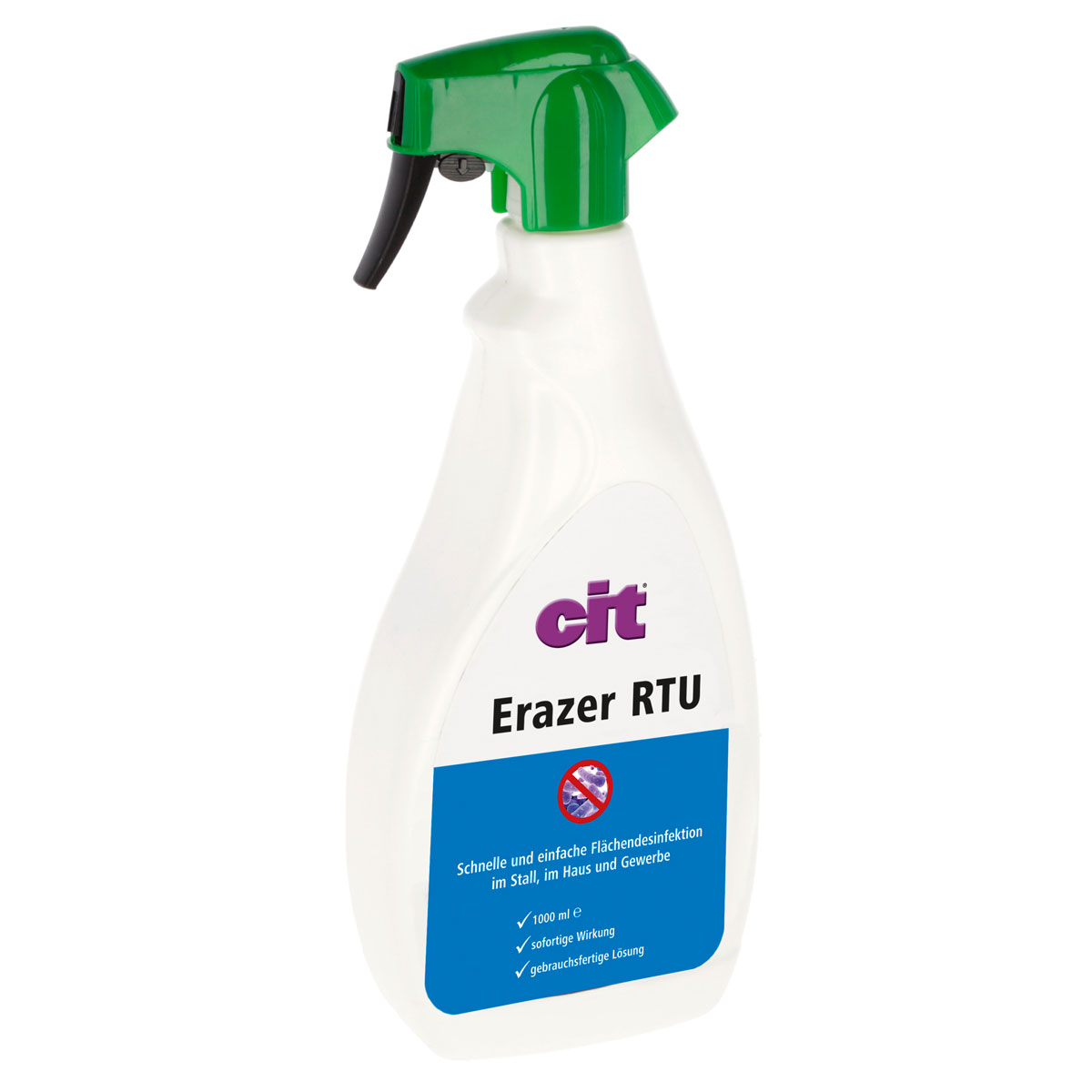 Flächendesinfektionsspray CIT Erazer RTU 1 l