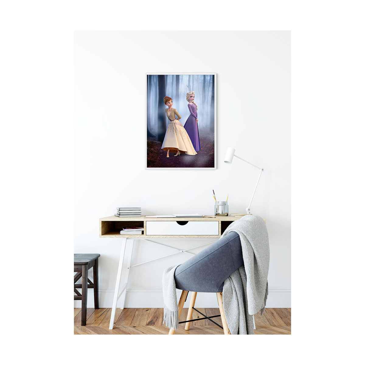 Komar  Wandbild Frozen Wood Walk 50x70 cm Bild 5