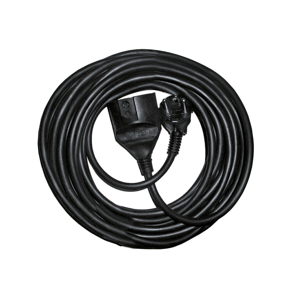 Flector Technik Schuko-Verlängerung schwarz 5 m Bild 3