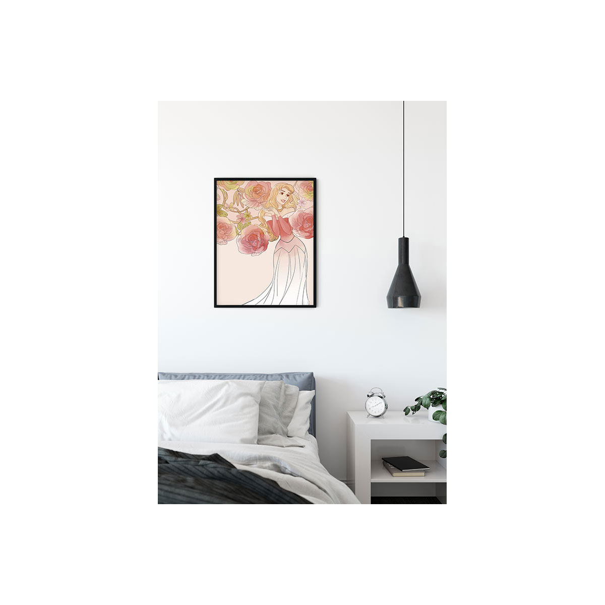 Komar  Wandbild Sleeping Beauty Roses 30x40 cm Bild 3