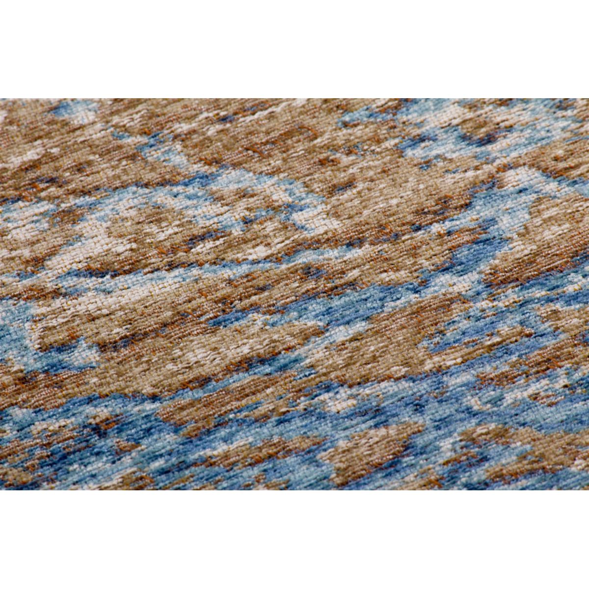 Jacquard-Teppich „Blaze 600“, blau/beige Bild 6