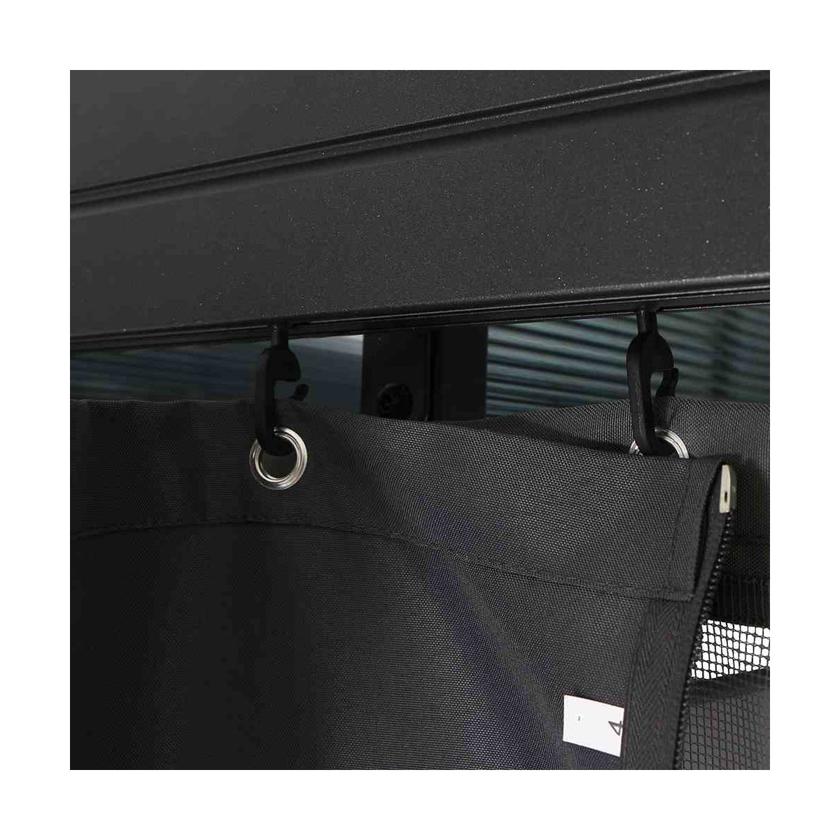 Siena Garden Seitenteile Florenz 300 x 216 cm grau Bild 4