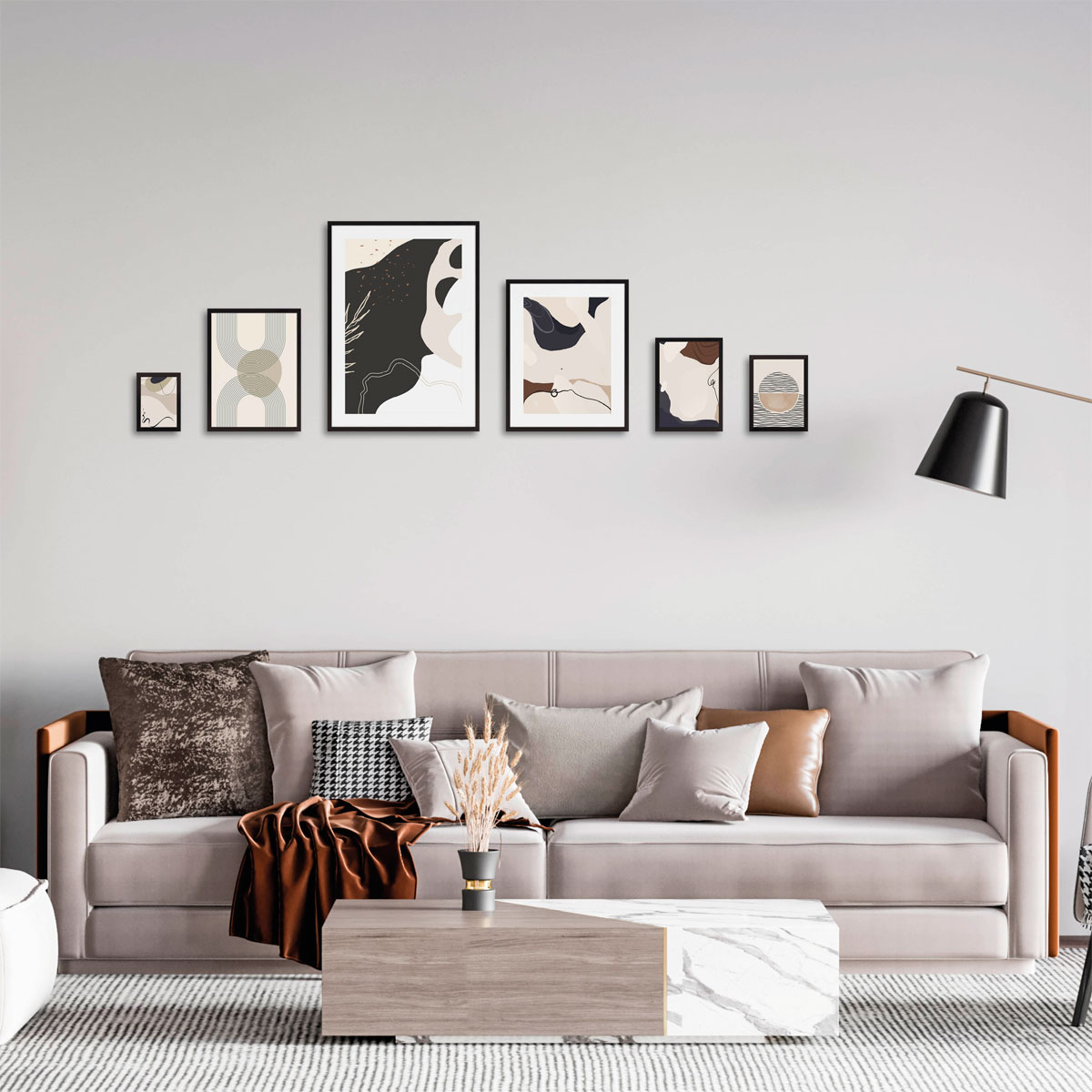 Bilderrahmen Madrid 30x40 cm schwarz Bild 2