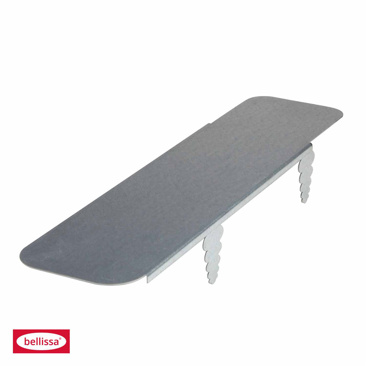 Mähroboter Rasenkante Metall verzinkt 43,7 x 12 x 6,5 cm 2er Set Bild 3