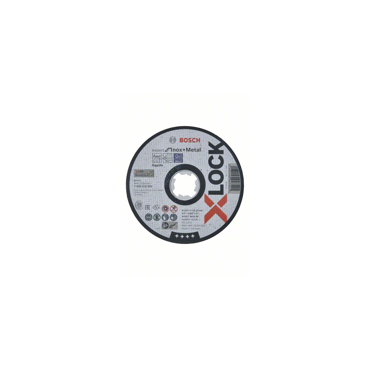 Bosch Professional  Trennscheibe X-Lock Expert 125 mm