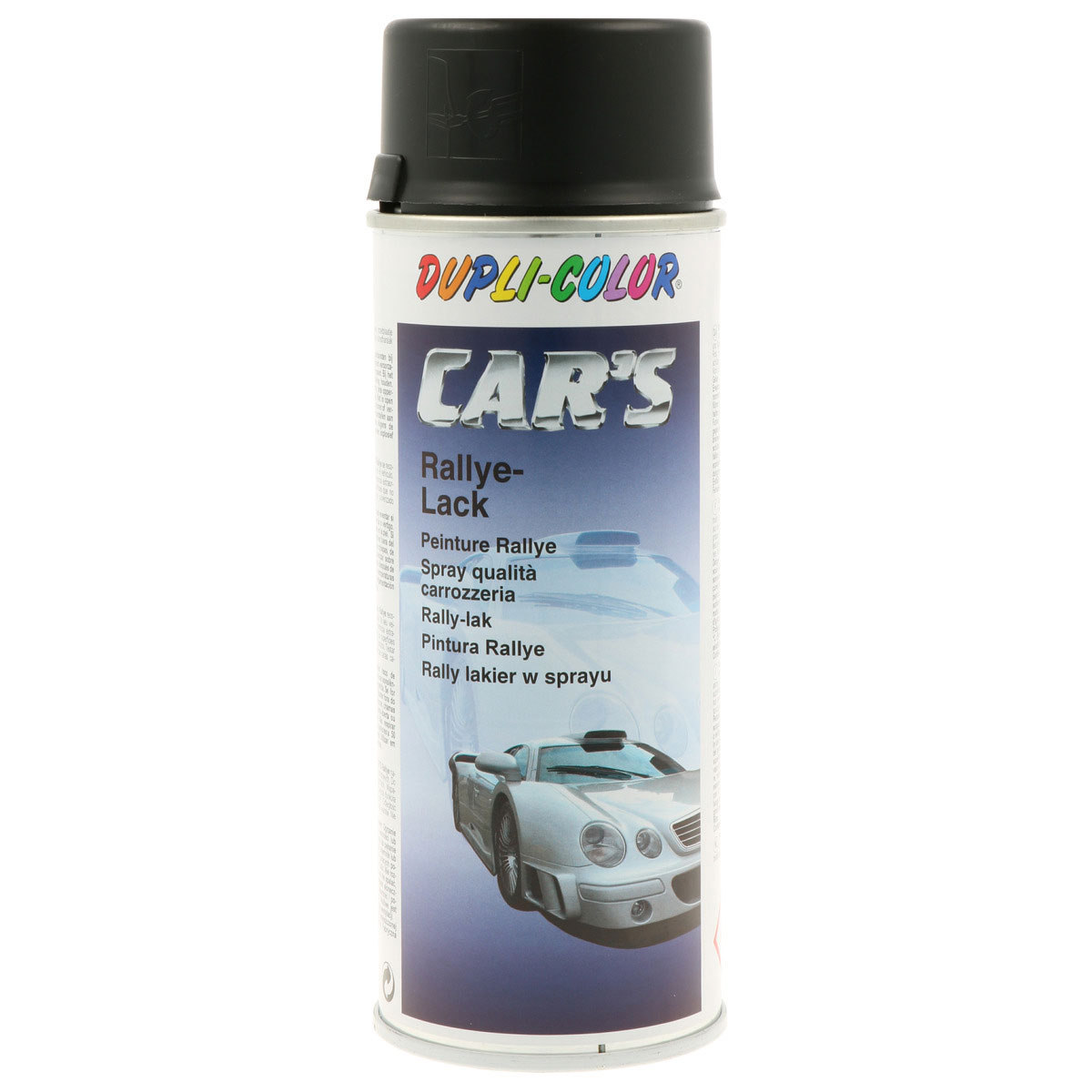 DUPLI-COLOR  Autolack schwarz seidenmatt 400 ml