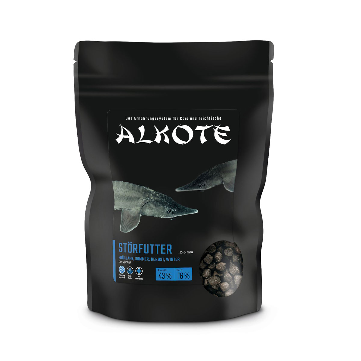 ALKOTE Störfutter 6 mm 750g