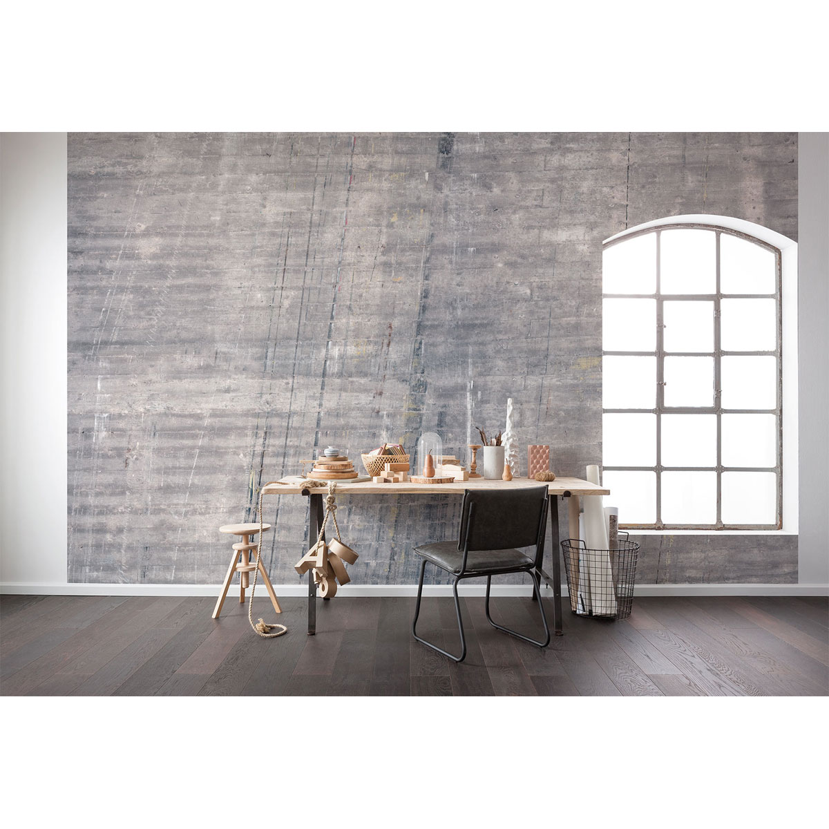 Komar  Vlies Fototapete Concrete 400x250 cm
