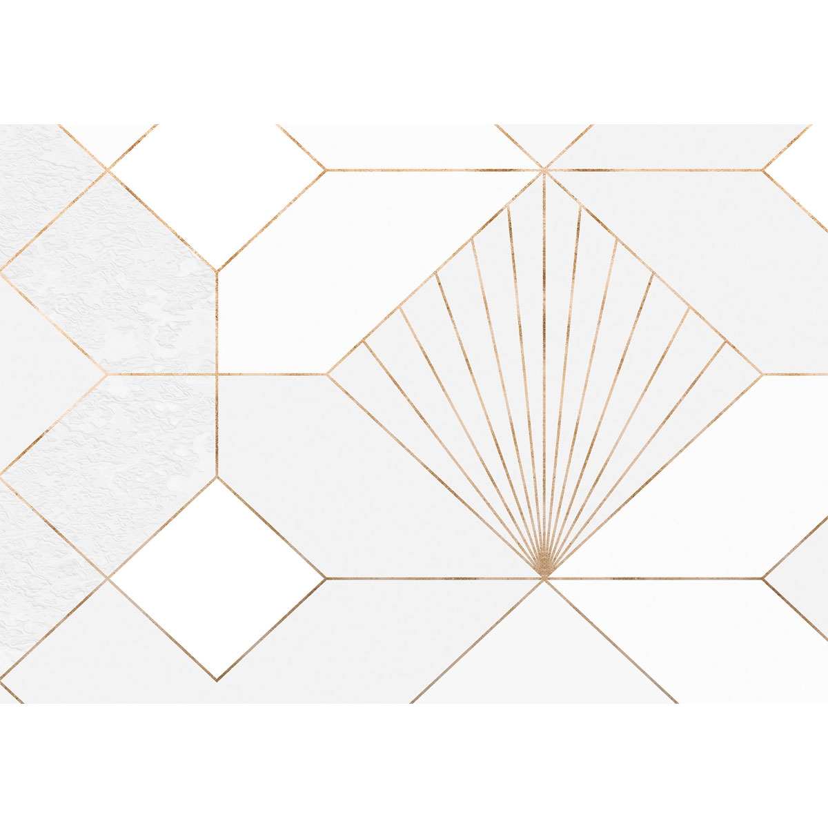 Komar  Vlies Fototapete Coquilles Blanches 150x280 cm Bild 3