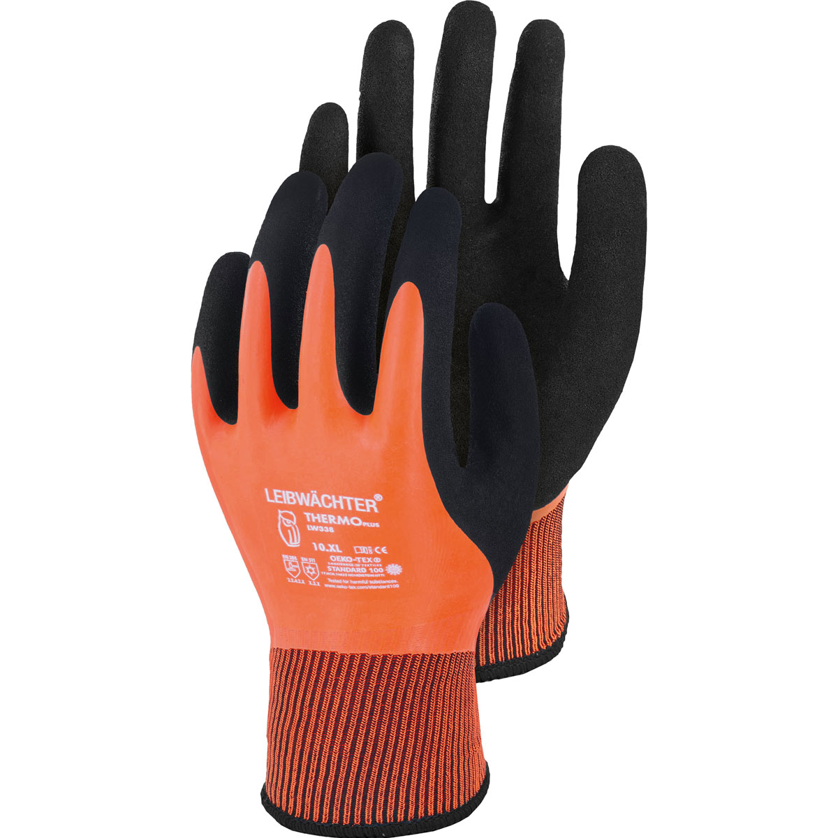 Triuso Handschuh Winter Grip mit Latex-Beschichtung