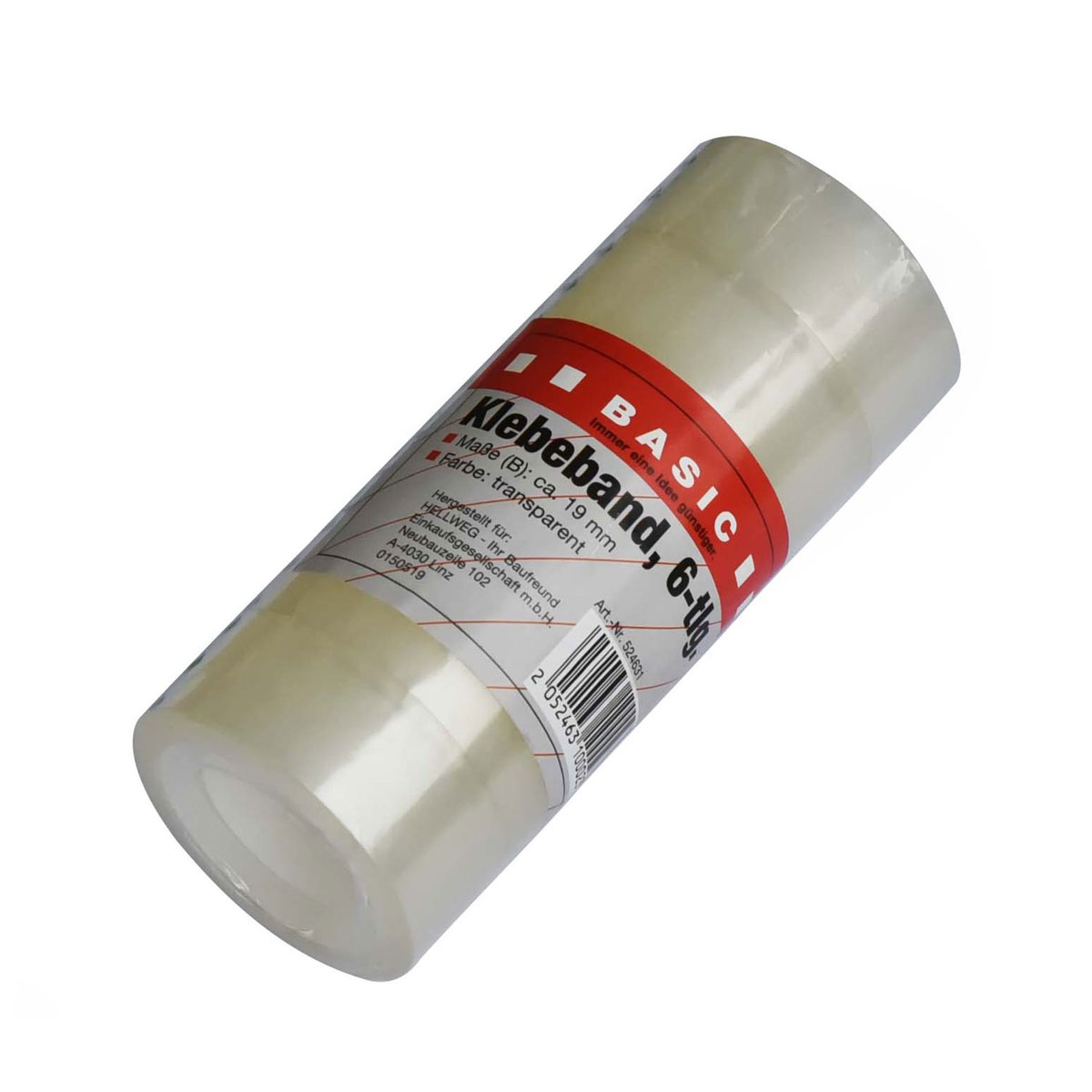 Basic Klebeband 6-teilig