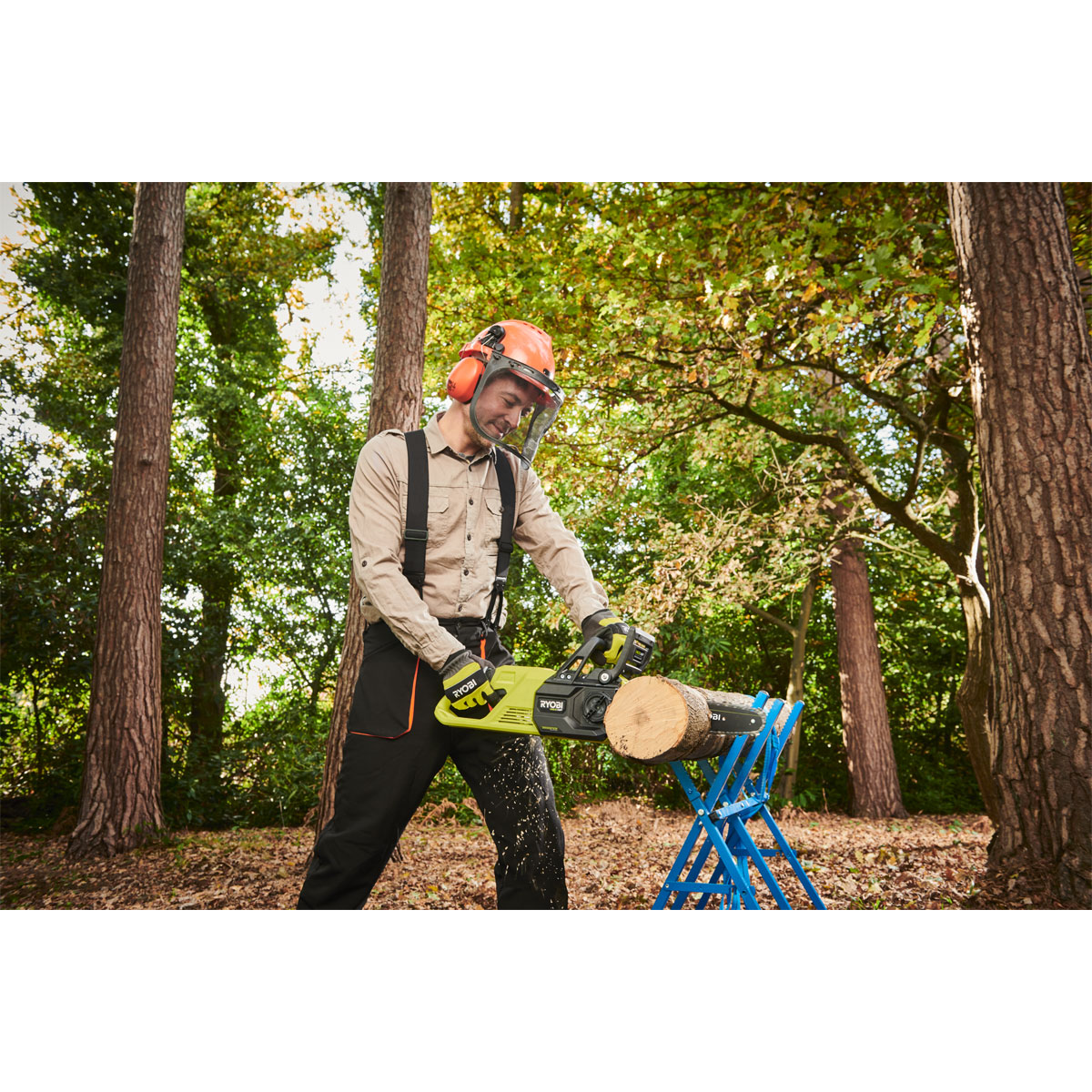 Ryobi  Akku-Kettensäge RY18CSX30A-0 Schwertlänge 30 cm Bild 2