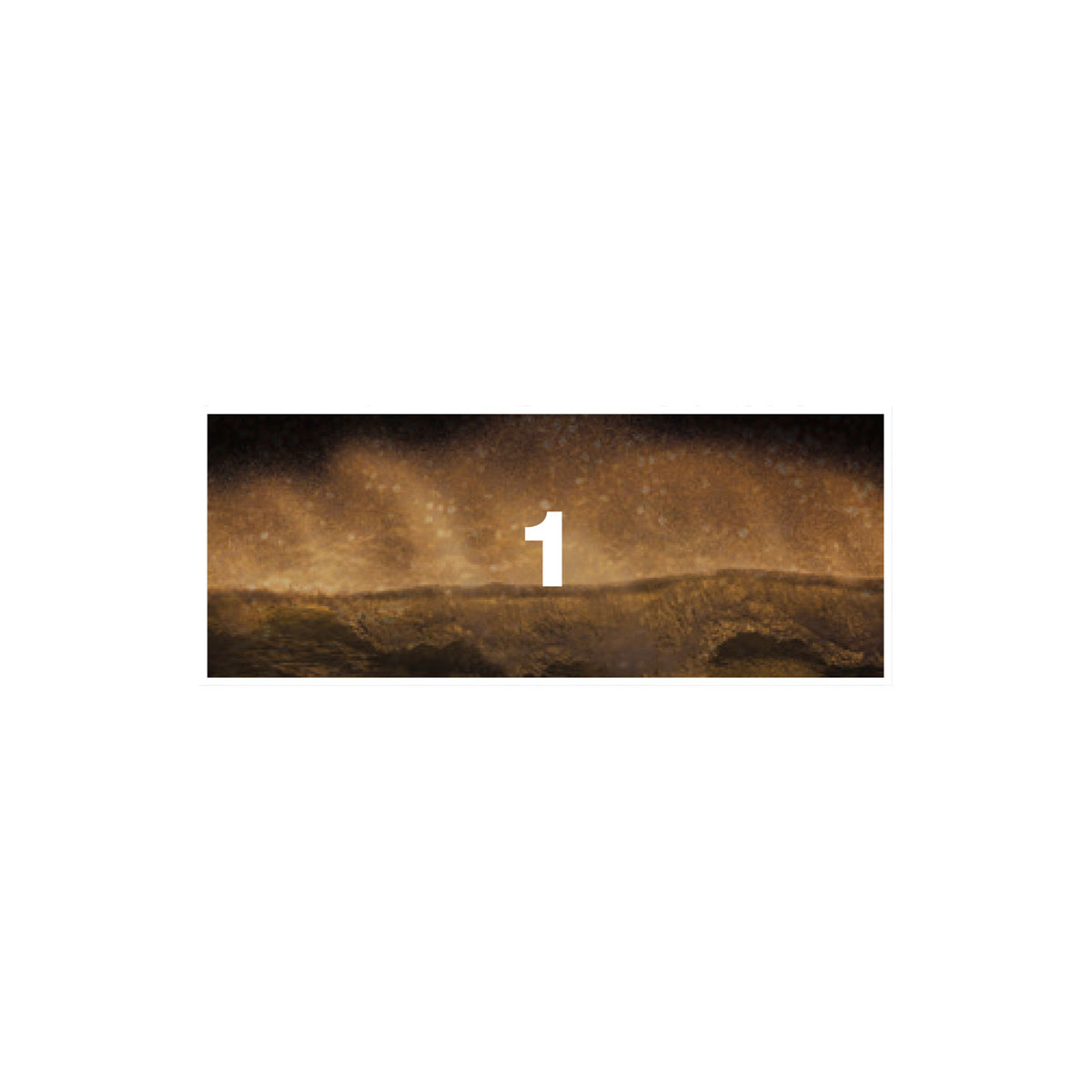 Komar  Vlies Fototapete Golden Wave 200x100 cm Bild 3