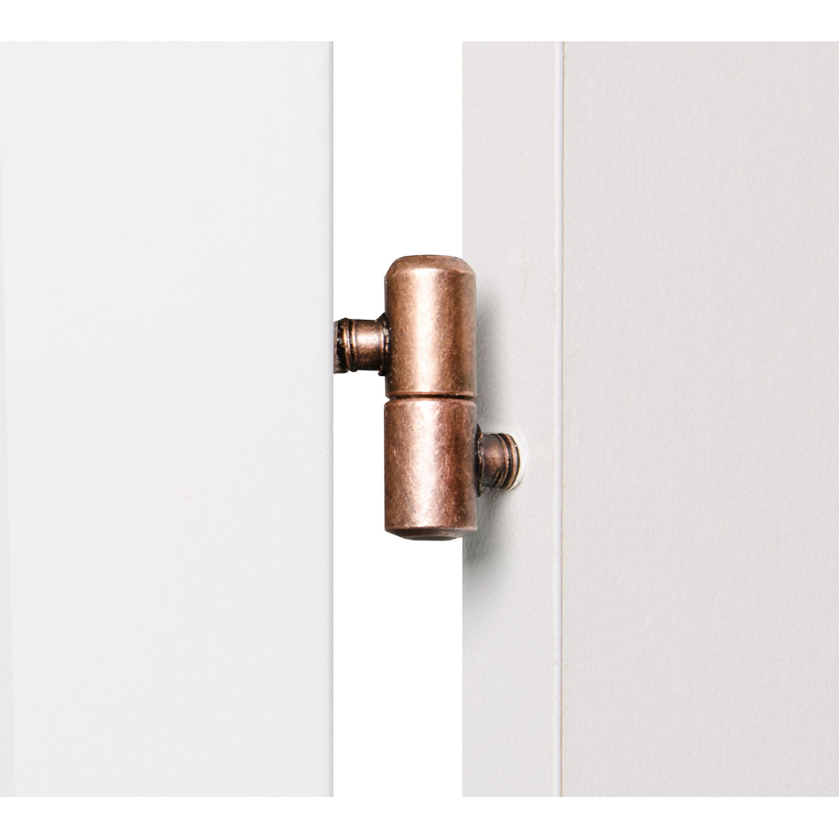 Suki Einbohrband Stahl Durchmesser 0,9x Durchmesser 5,4 x 2,3 cm brüniert 2 Stück Bild 2