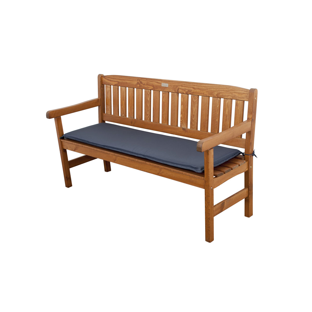 Haveson Bankauflage 120 x 45 x 4 cm anthrazit