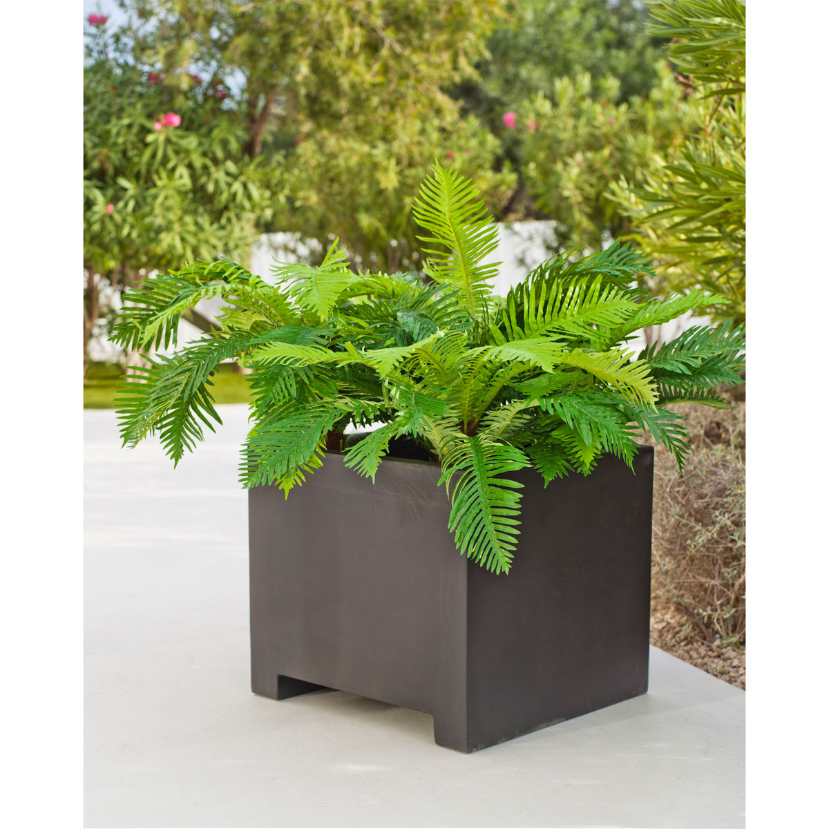 NewGarden Blumentopf Narciso 60 Ø59 cm schwarz Bild 2