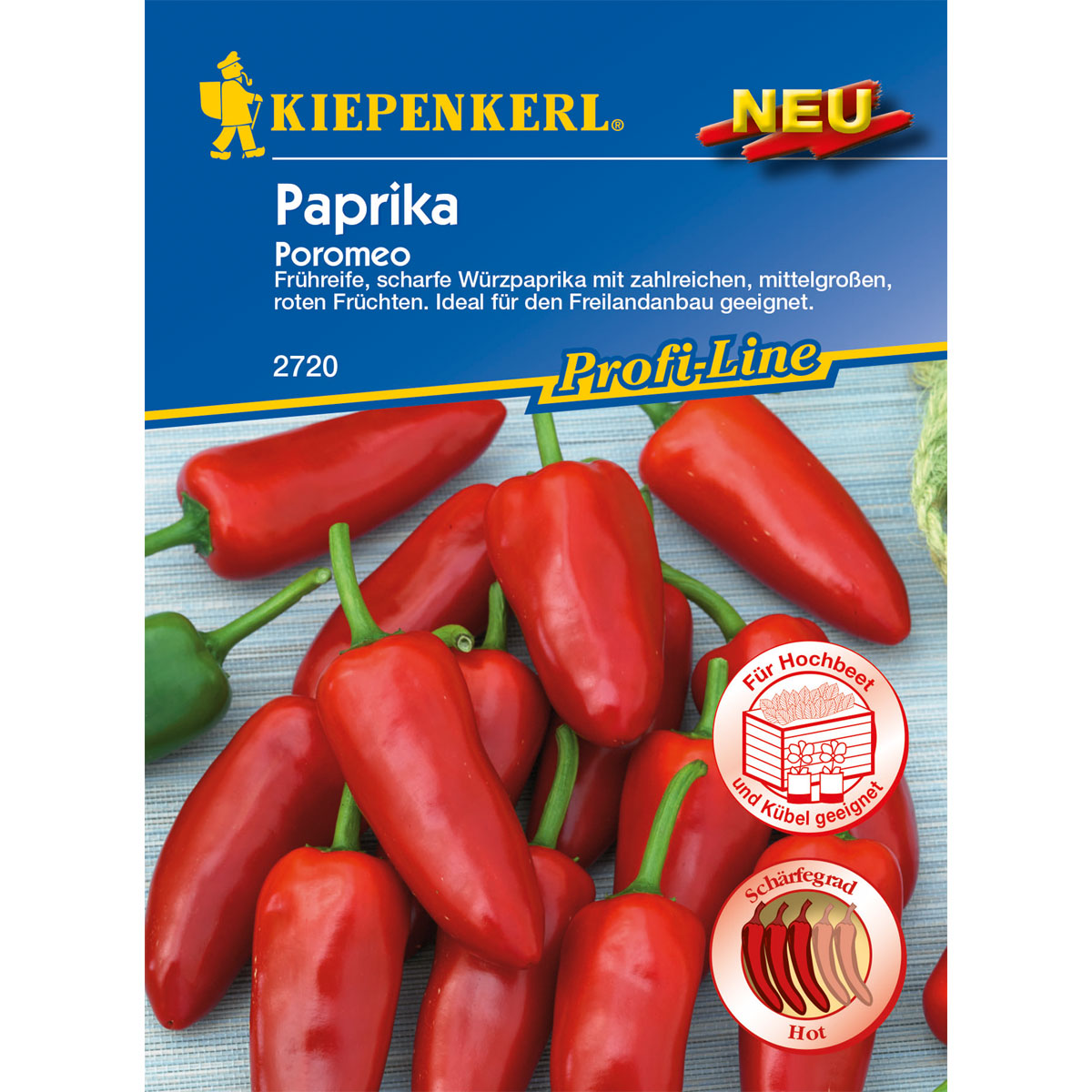 Kiepenkerl Paprika Poromeo