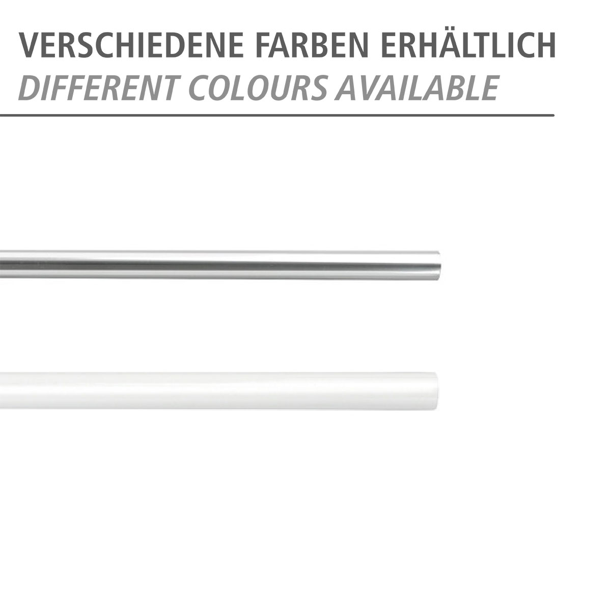 Wenko  Teleskop-Duschstange Chrom 110 - 185 cm Bild 6