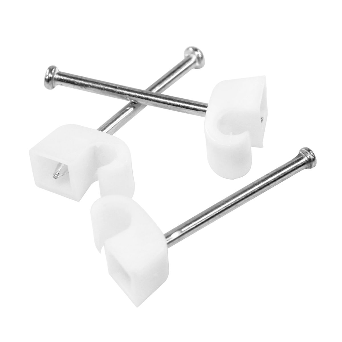 Basic Express-Schellen weiß 4-7 mm 250 St.