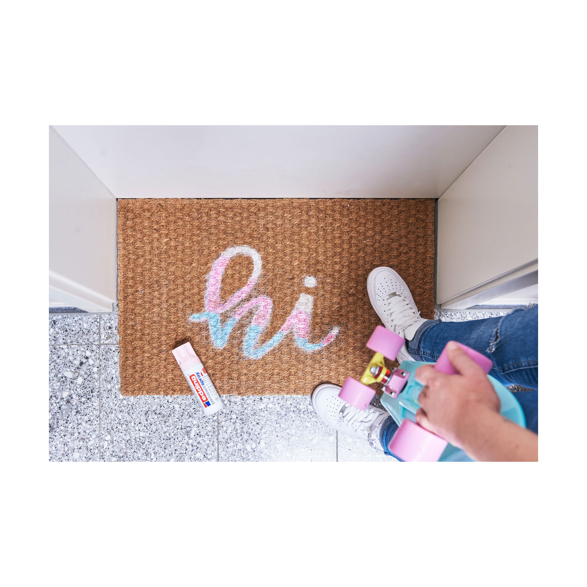 Edding  Spray 5200 pastellrosa seidenmatt Bild 4