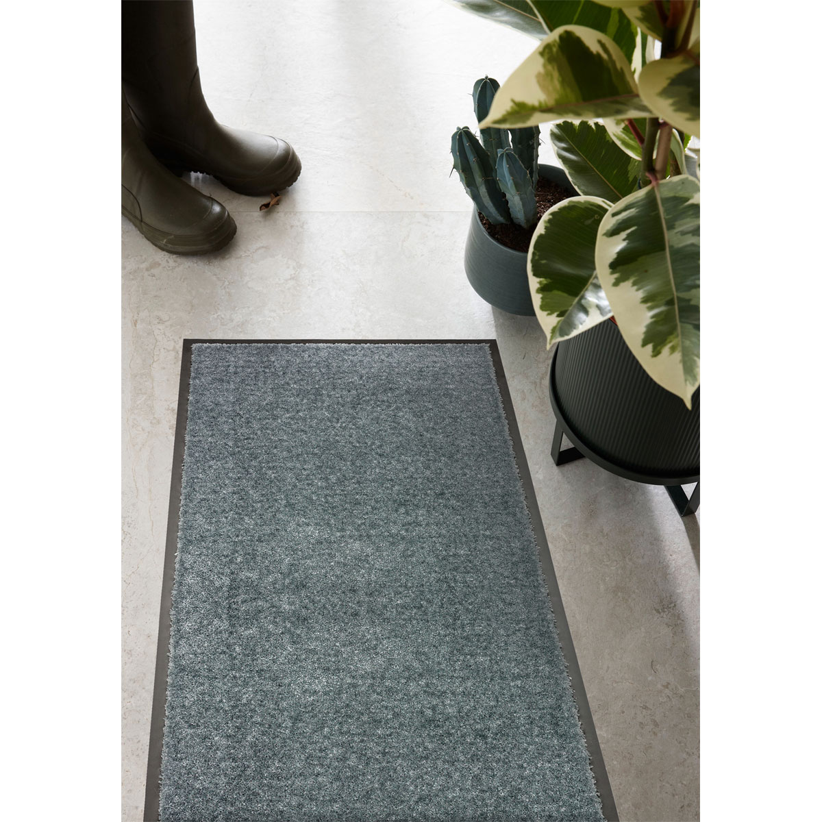 Schöner Wohnen  Schmutzfangmatte Miami 67x100 cm 027 polartürkis