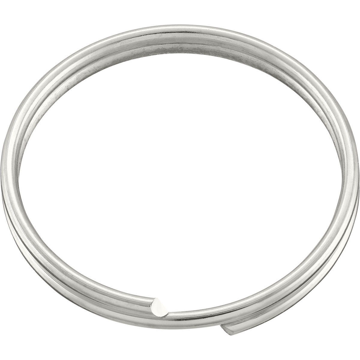 Connex Schlüsselringe 25 mm vernickelt 6 Stück