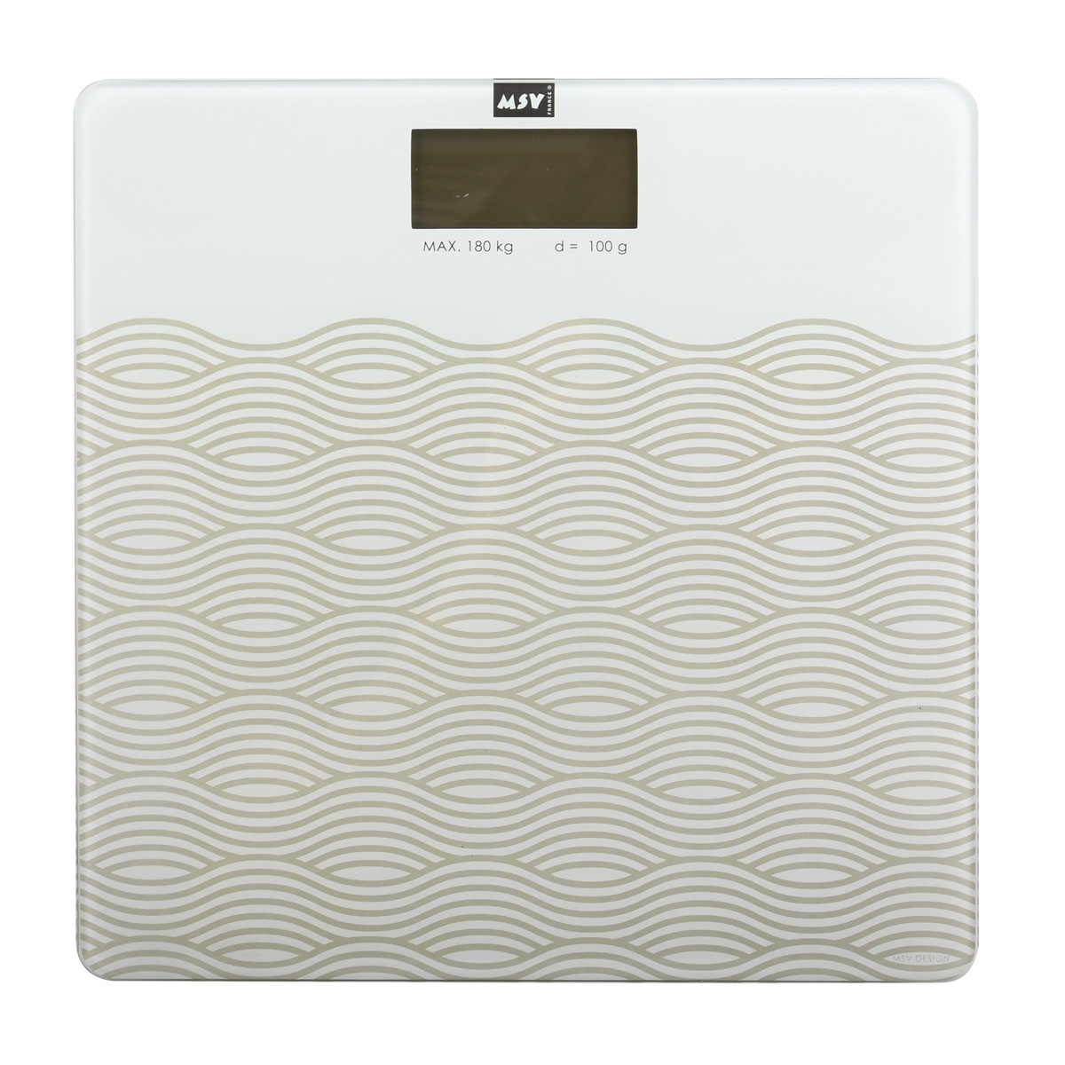 spirella Personenwaage Wave 29 x 29 cm