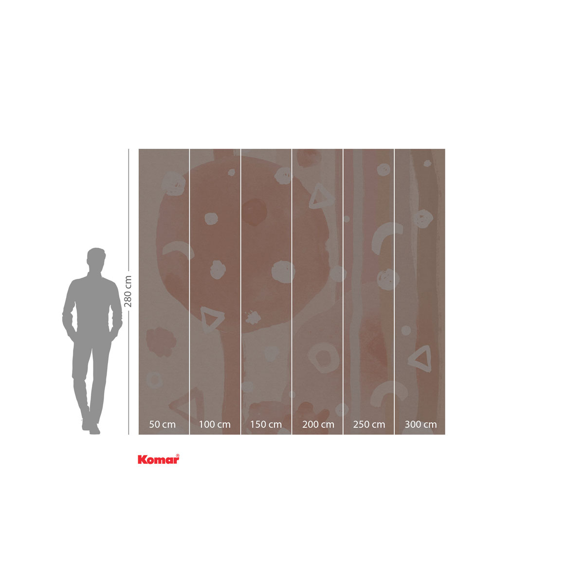 Komar  Vlies Fototapete Facile 300x280 cm Bild 3