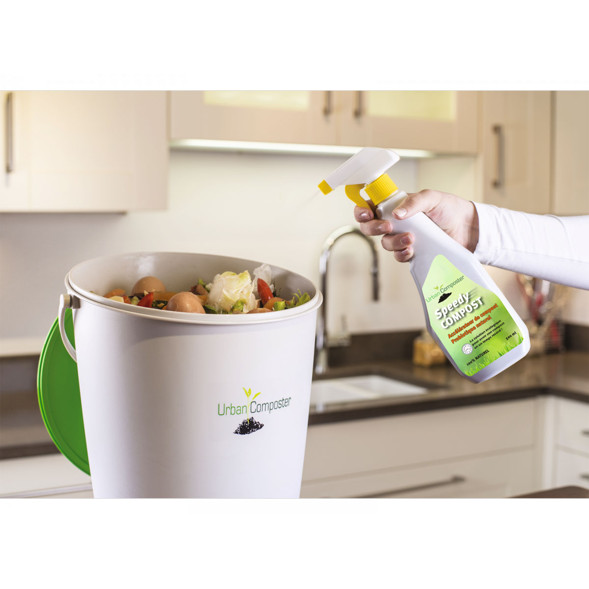 Garantia Komposter Urban weiß Bild 4