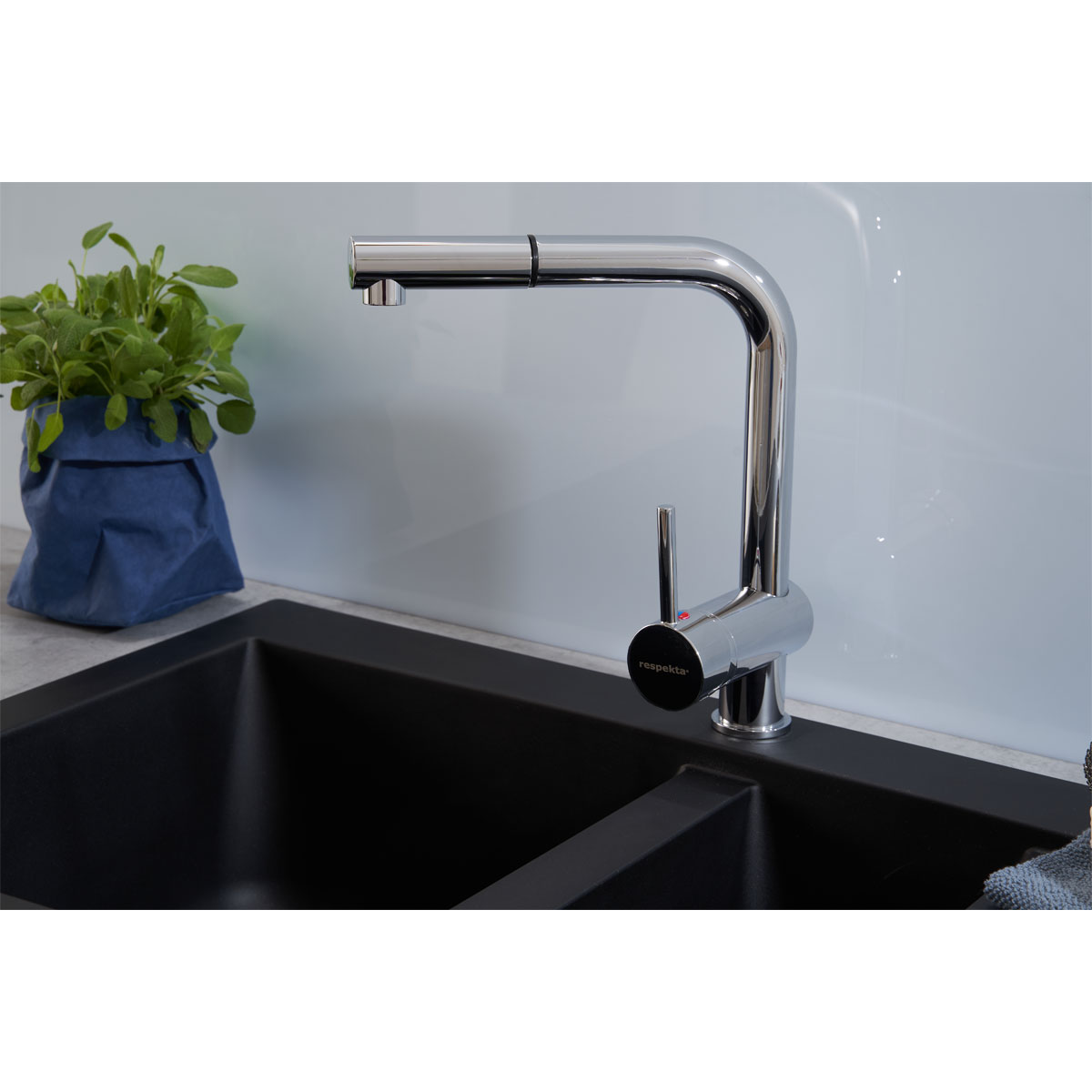 Respekta Einbauspüle Denver Mineralite Bild 8