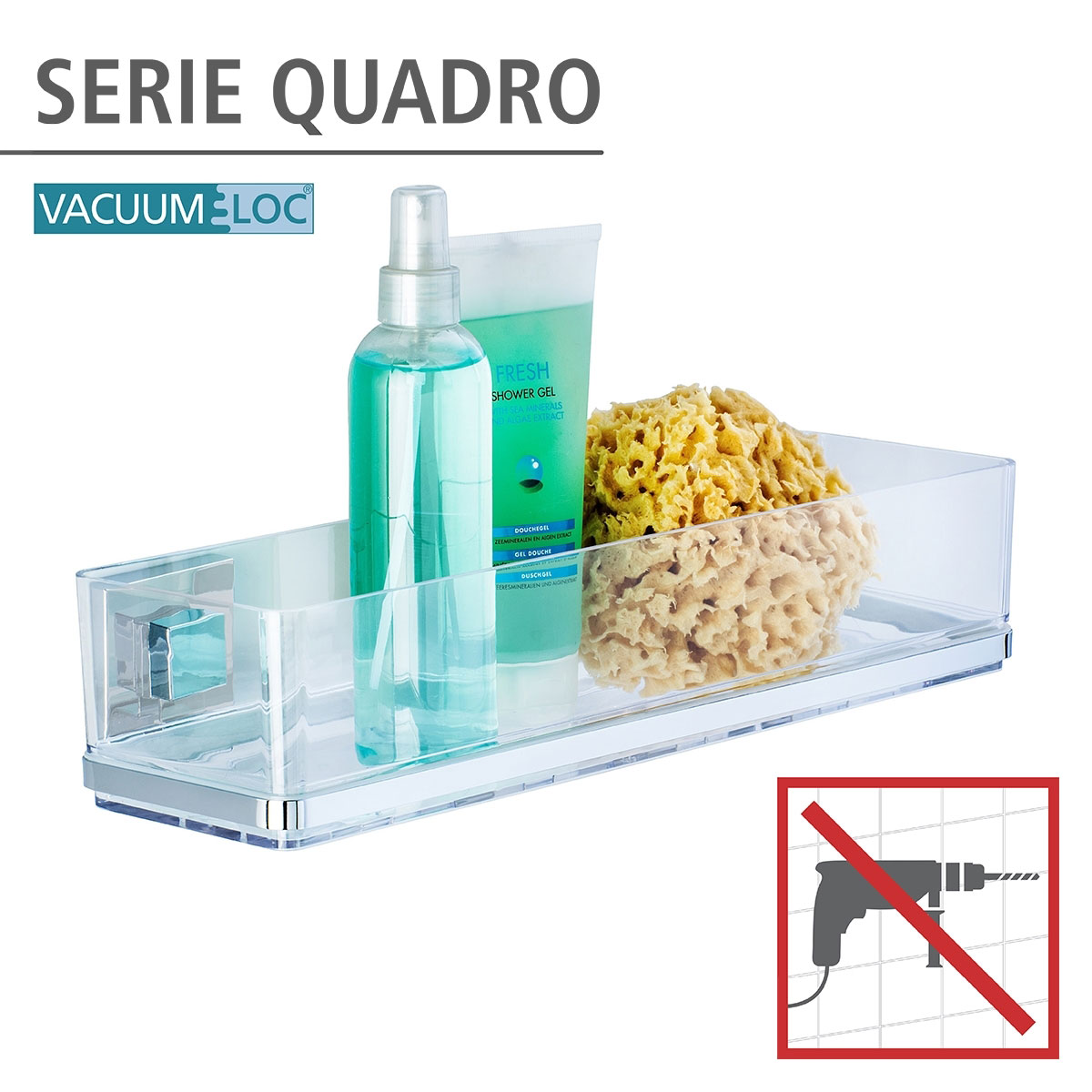 Wenko Vacuum-Loc Maxiablage Quadro Bild 2