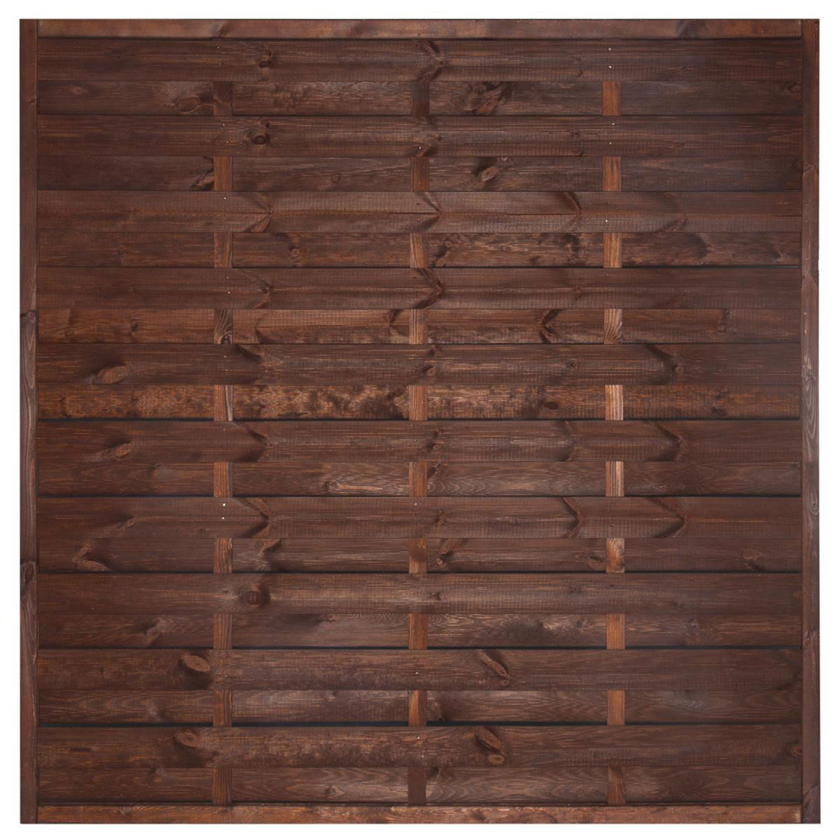 Zaunserie Oslo Grundelement 180 x 180 cm Bild 1