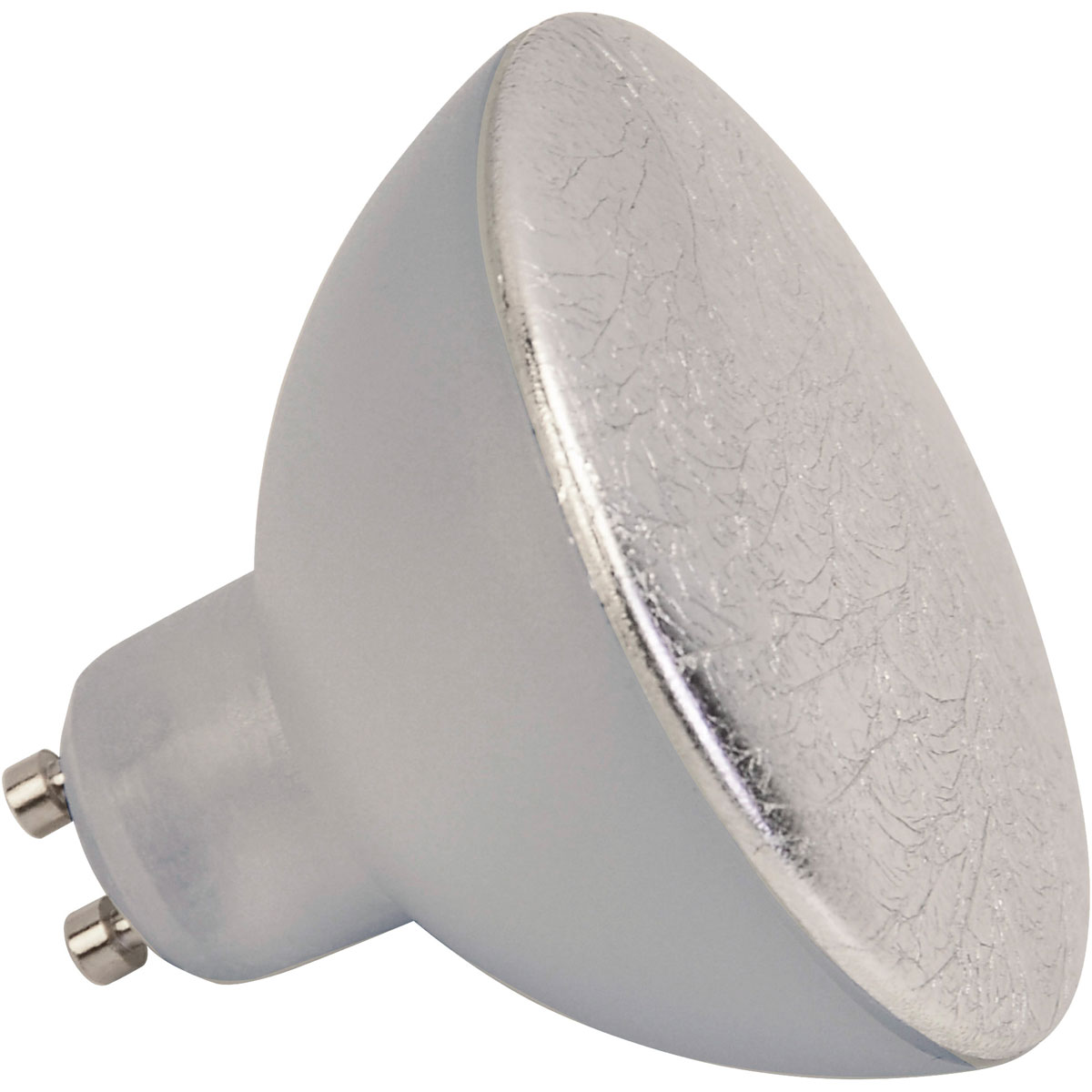 Lightme Leuchtmittel GU10 Kopfspiegel Blattsilber 70 mm