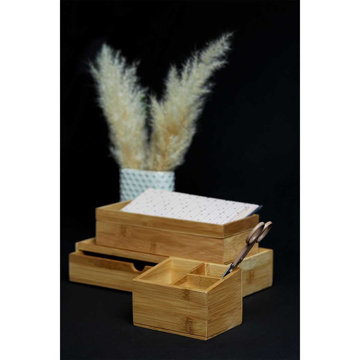 Wenko Bambus-Box mit Schublade Terramit Bild 8