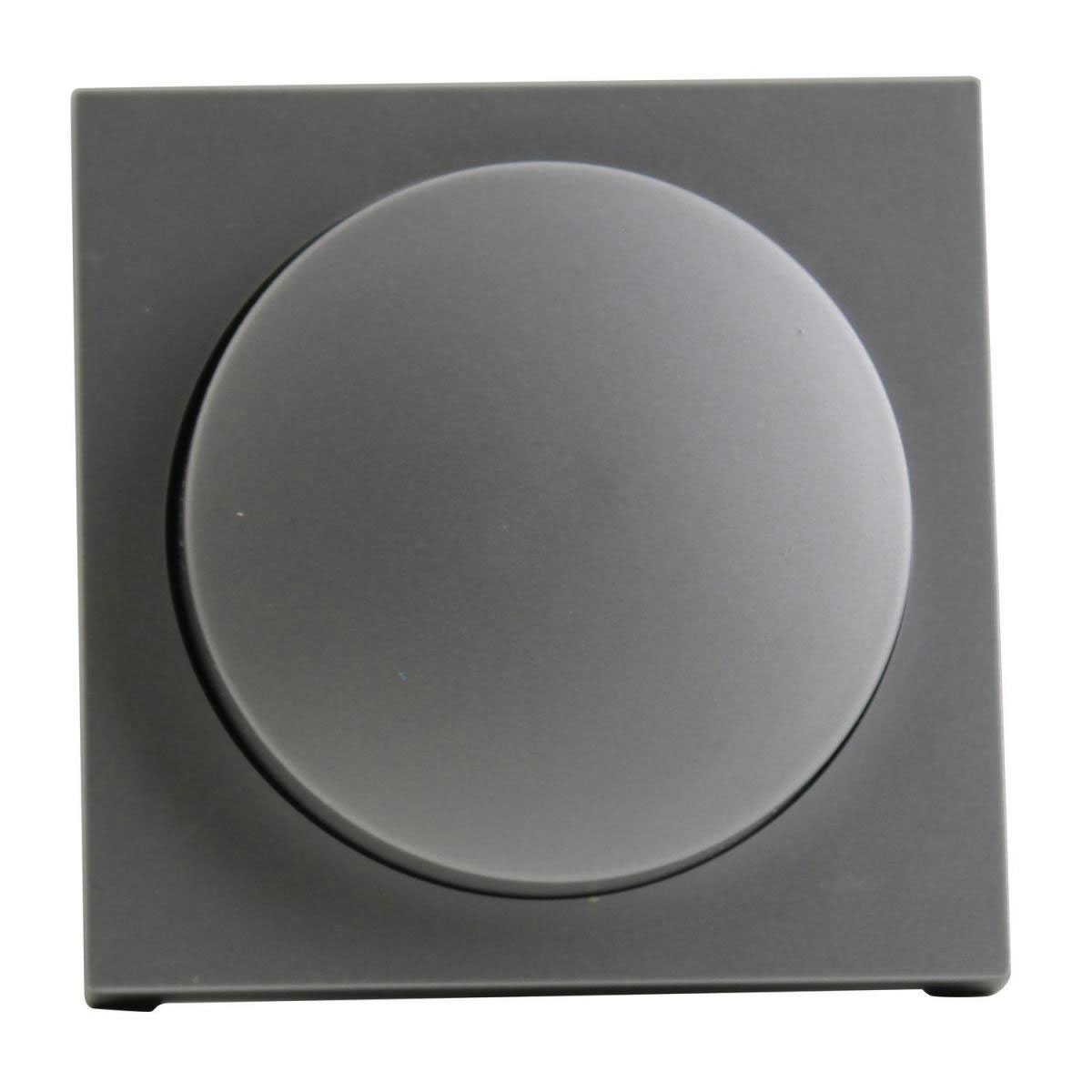 Dimmerabdeckung Melbourne silber Serie 703