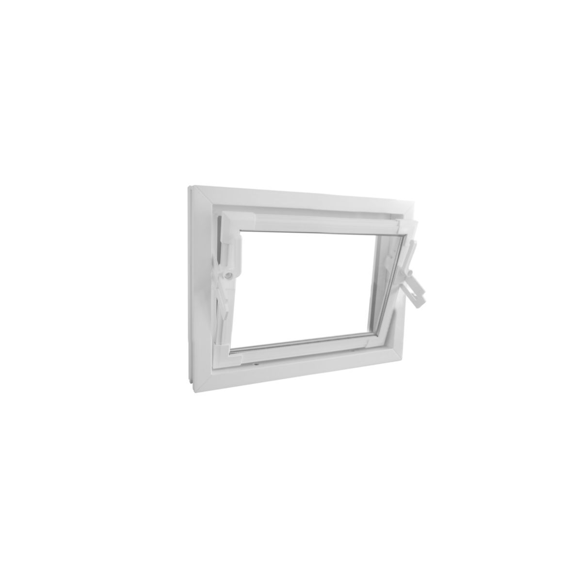 Kippfenster Q59 600 x 400 mm ISO Glas weiss