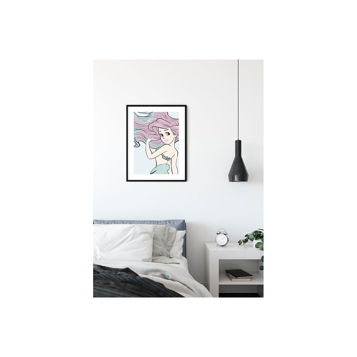 Komar  Wandbild Ariel Aquarell 50x70 cm Bild 5