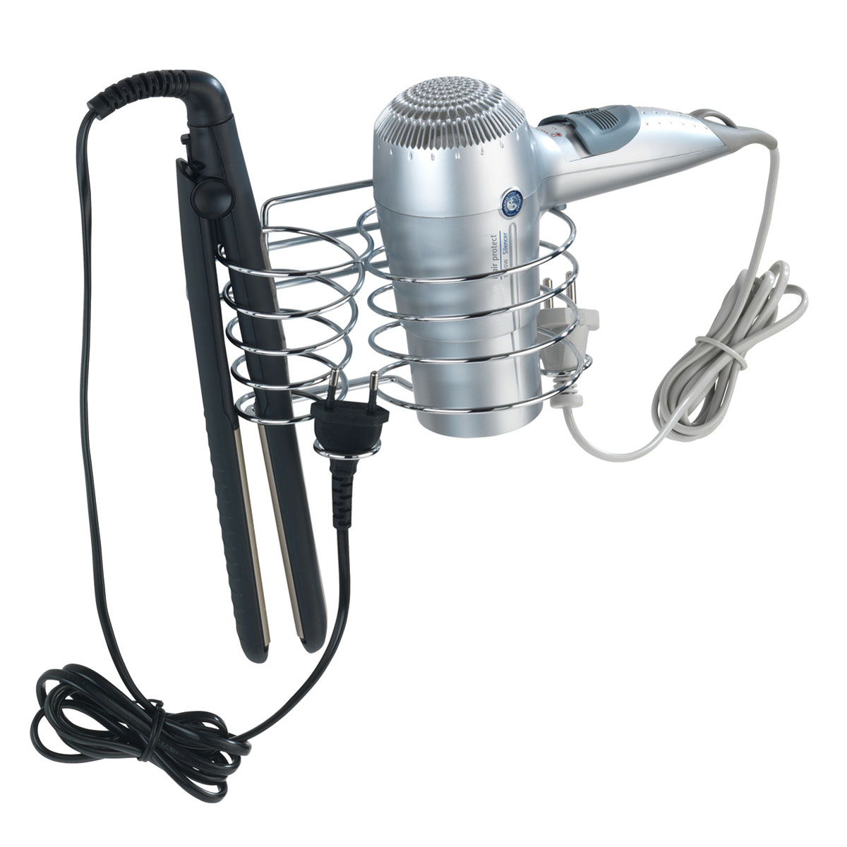 Wenko  Haartrocknerhalter und Glätteisenhalter Classic Bild 1