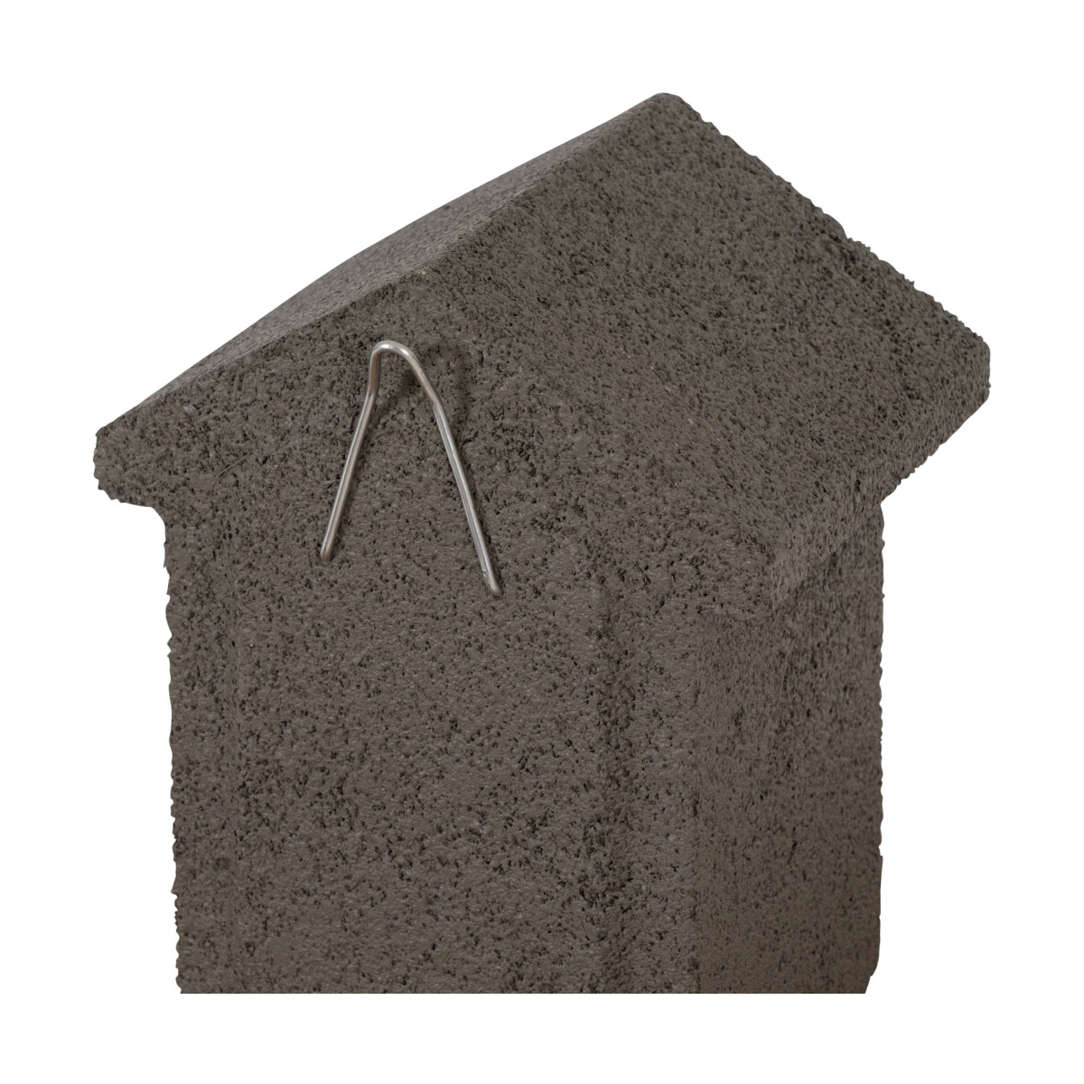 Nistkasten Holzbeton 28mm, grau Bild 2