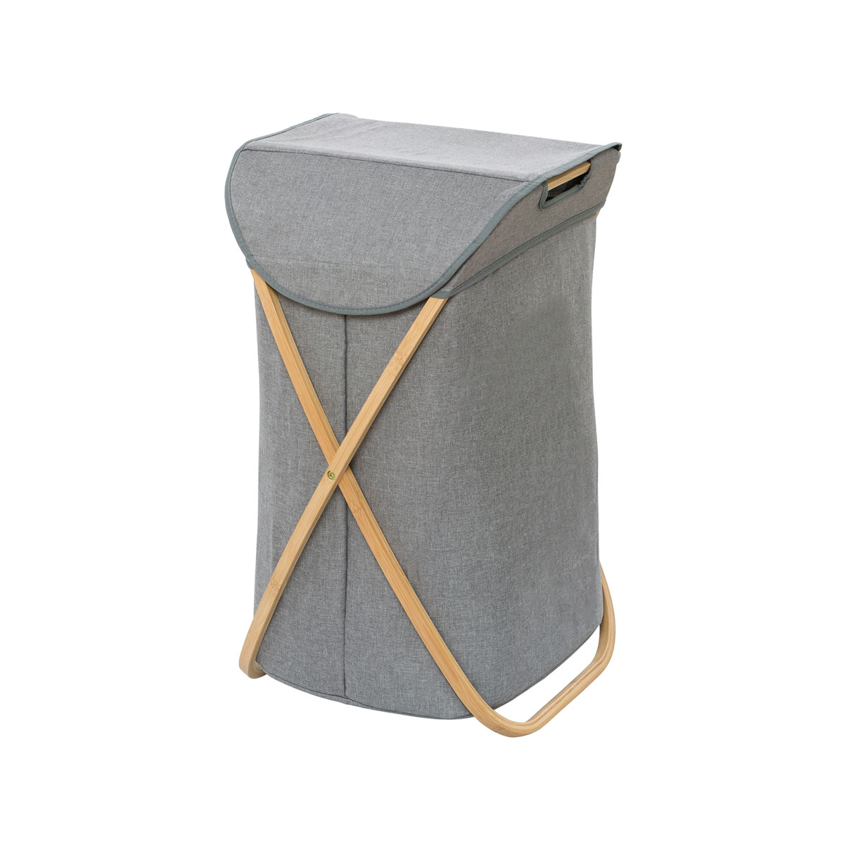 Wenko  Wäschesammler Bahari aus Bambus Wäschekorb 79 l Bild 1