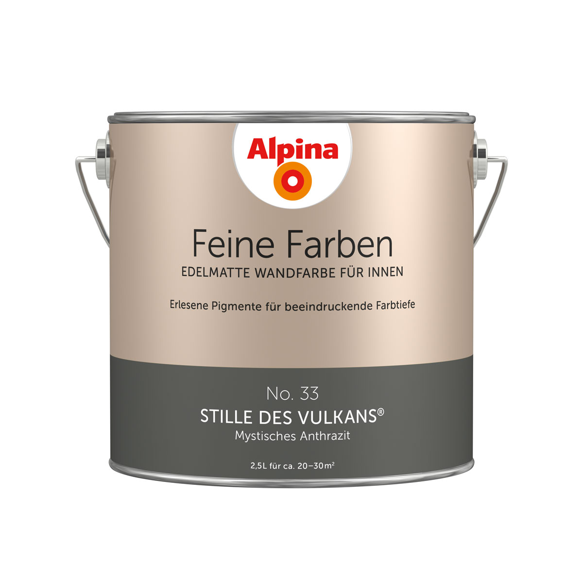Alpina Feine Farben Stille des Vulkans 2,5 L Bild 1