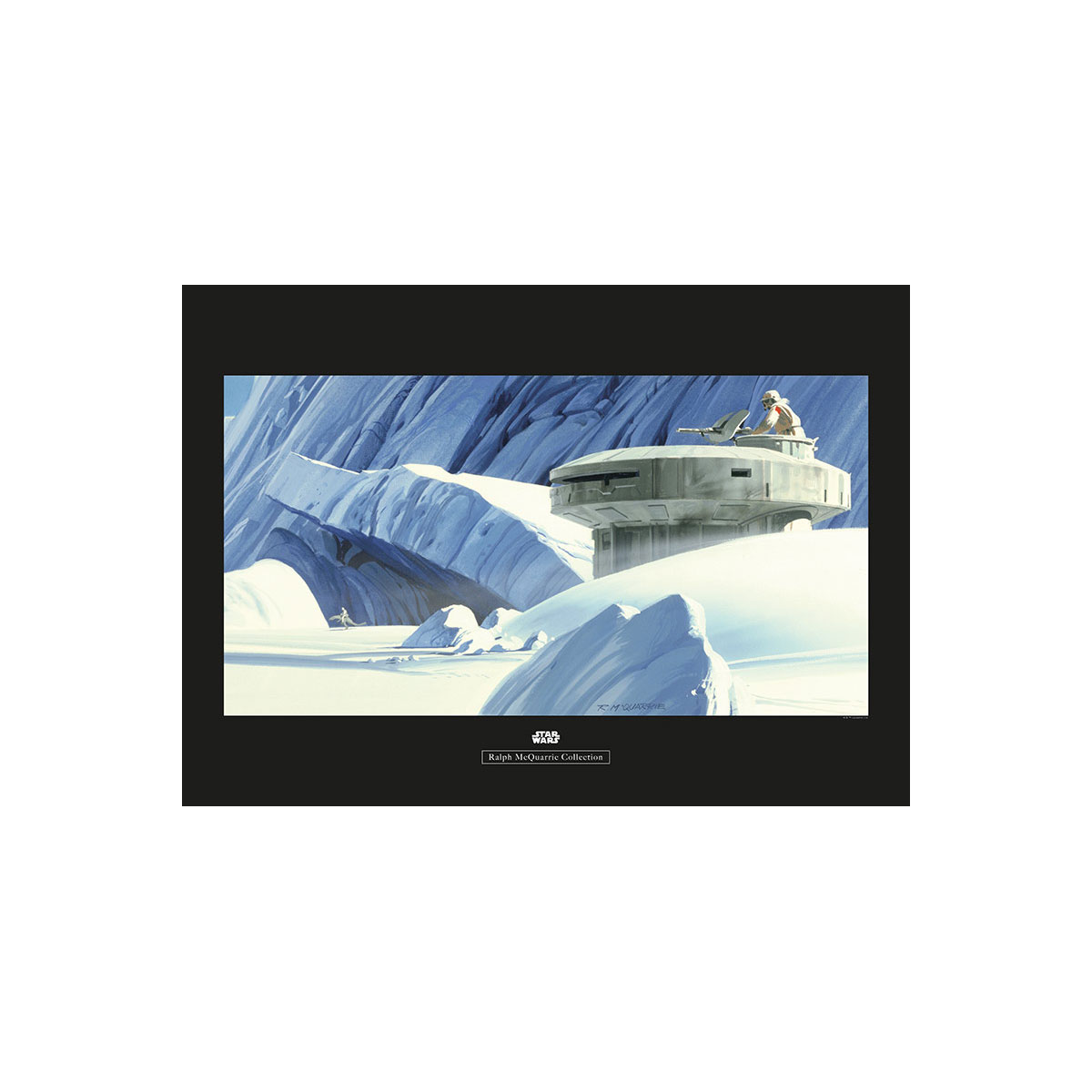 Komar  Wandbild Star Wars Classic Hoth Echo Base 40x30 cm Bild 2