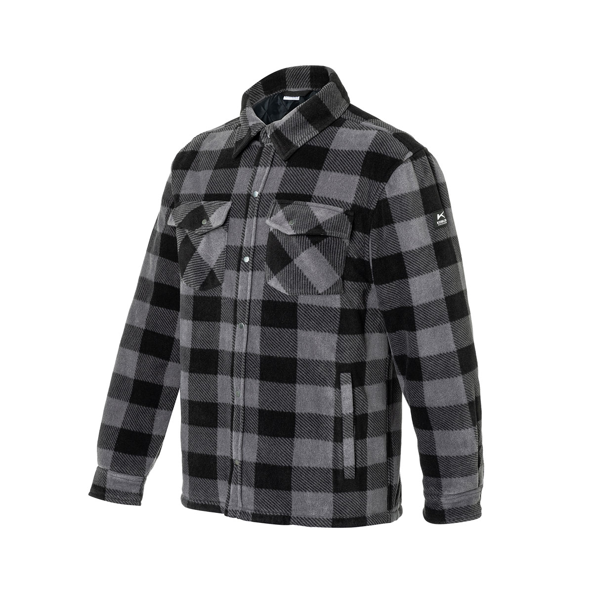 Kübler  Thermohemd PULSE HANDCRAFT anthrazit/schwarz Größe M Bild 4