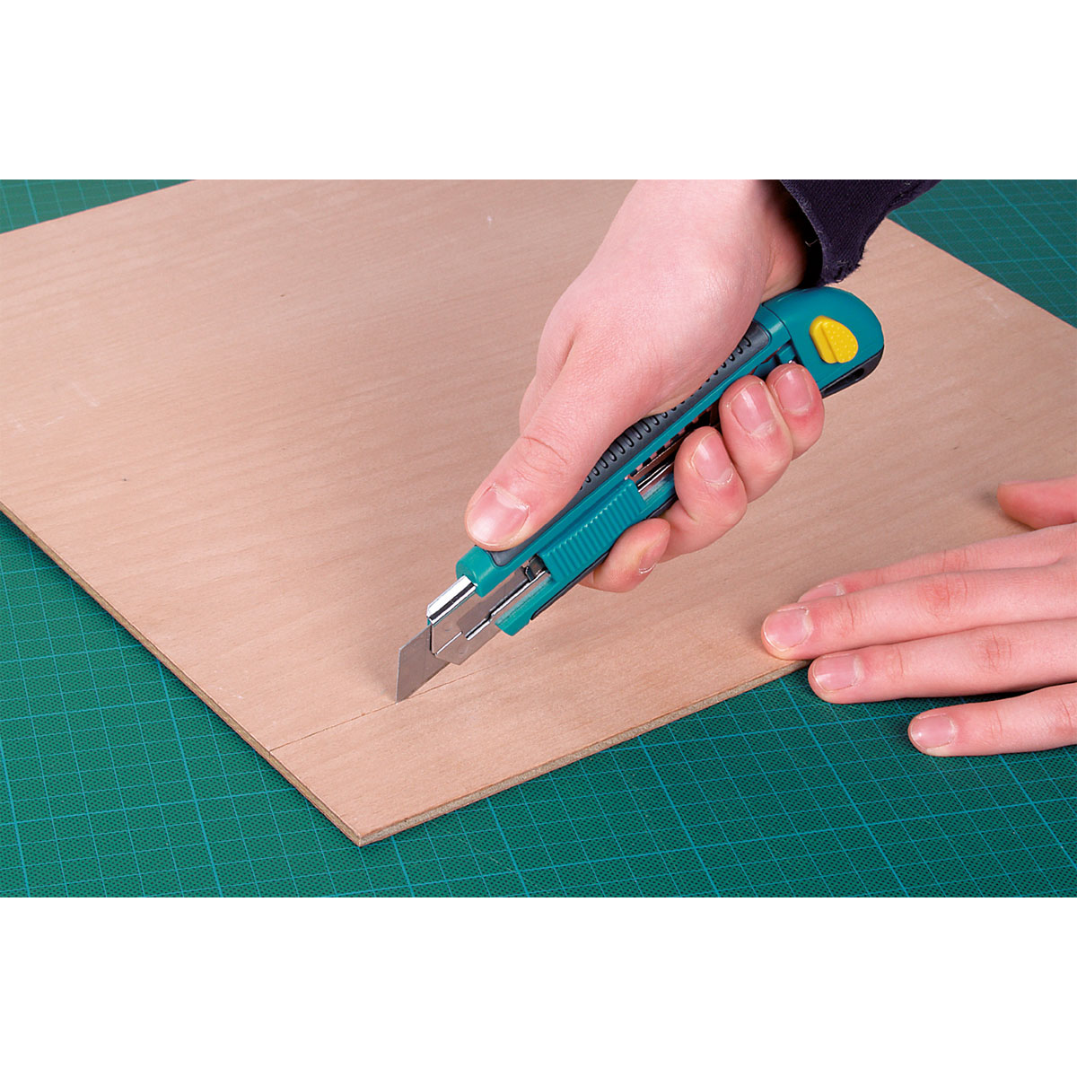 Wolfcraft  Abbrechklingen-Messer Kunststoff 2K 18 mm Bild 3