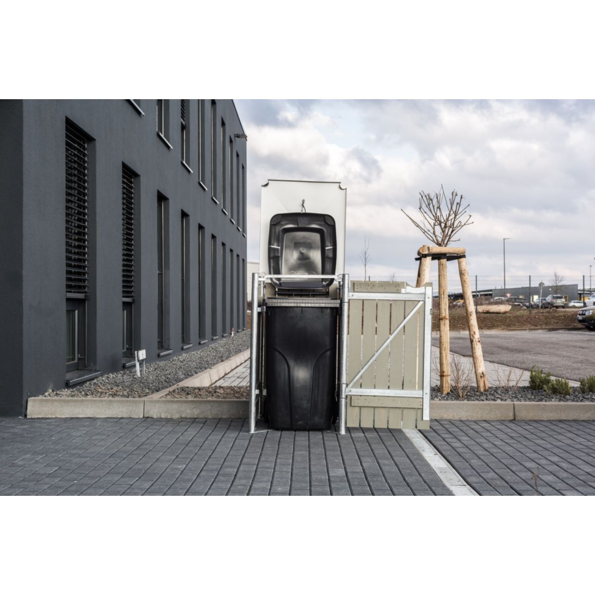 Mülltonnenbox Hide 1x 240 L 81x70x115 cm Bild 7