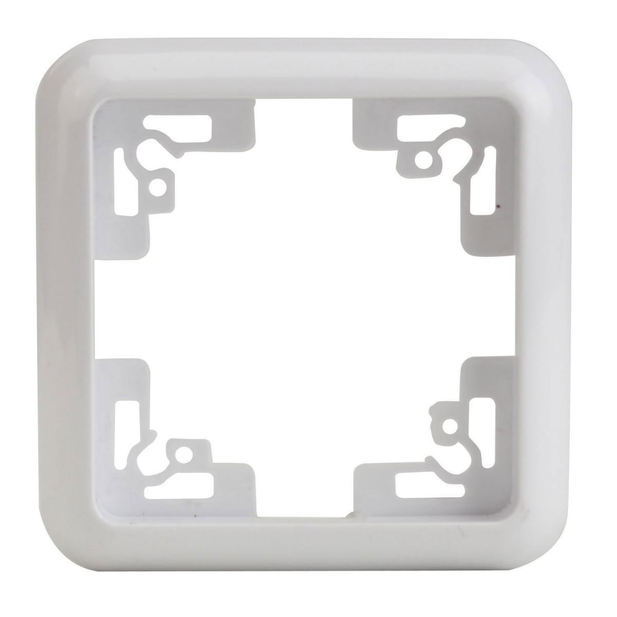 Abdeckrahmen Montreal 1-fach ultrawei Serie 502