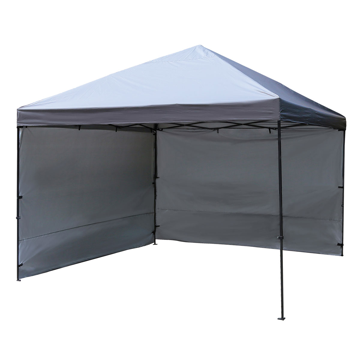 Haveson Faltpavillon Seitenwände 2stk grau 300 cm