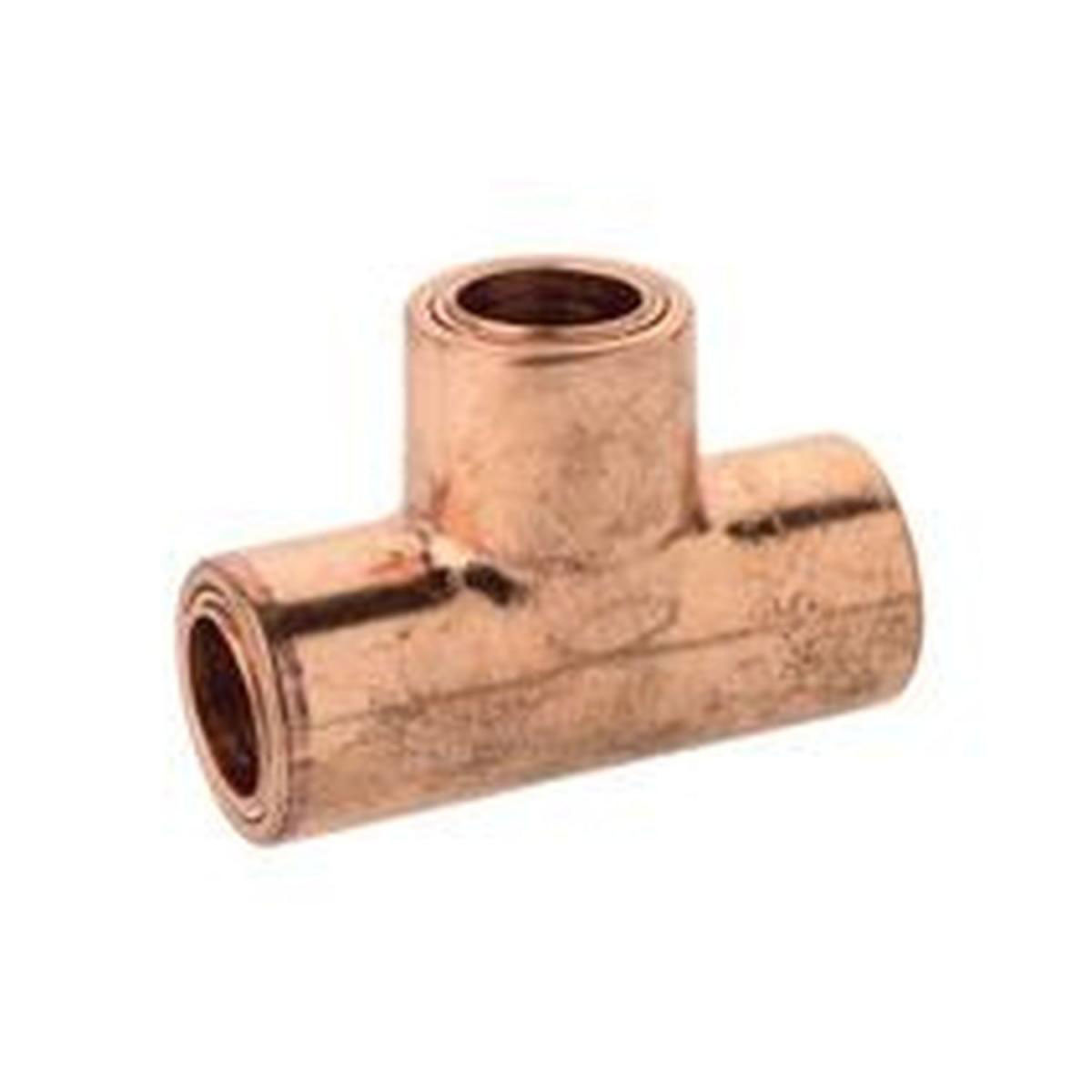 Kirchhoff T-Stück 15 mm Steckfitting Kupfer